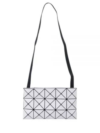 Lucent Matte Geometric Panel Cross Bag Silver - ISSEY MIYAKE - BALAAN 2