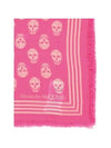 Biker Skull Muffler Pink - ALEXANDER MCQUEEN - BALAAN 3