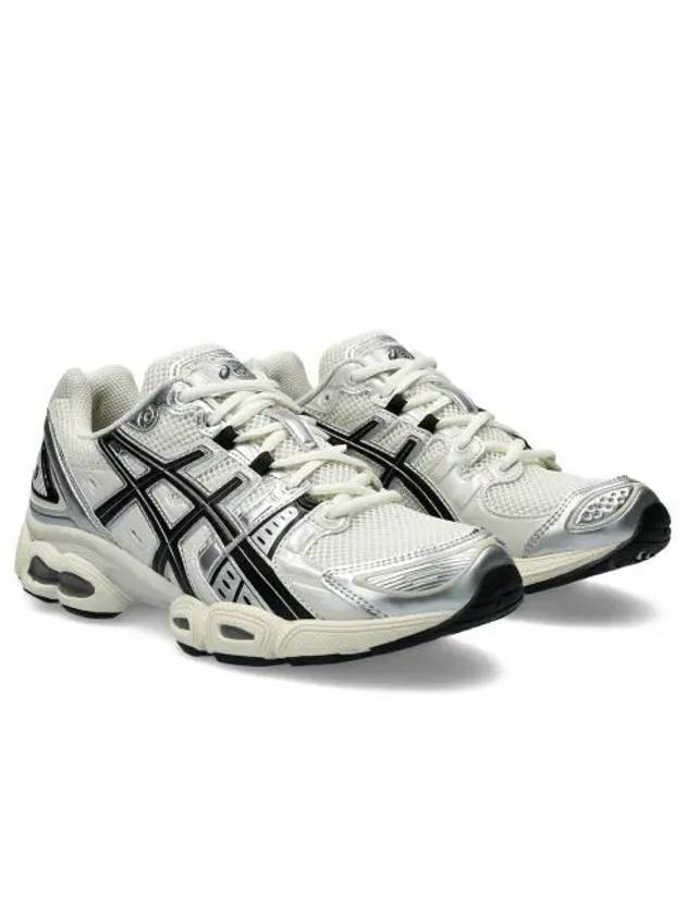 Gel Nimbus 9 Low Top Sneakers White Black Sliver - ASICS - BALAAN 2