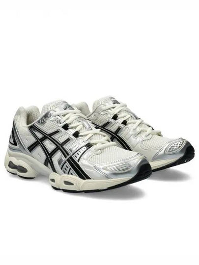 Gel Nimbus 9 Low Top Sneakers White Black Sliver - ASICS - BALAAN 2