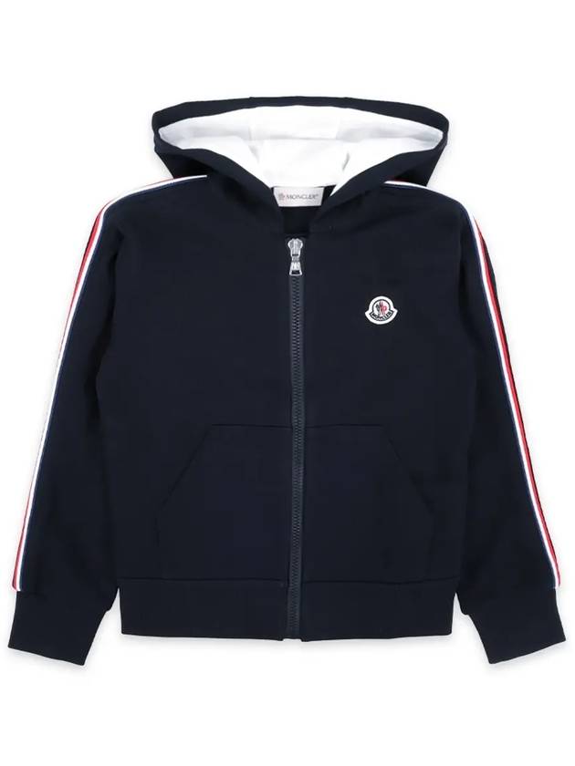 Kids Logo Patch Hood Zip up Navy 8G00008 809AG 778 - MONCLER - BALAAN 3