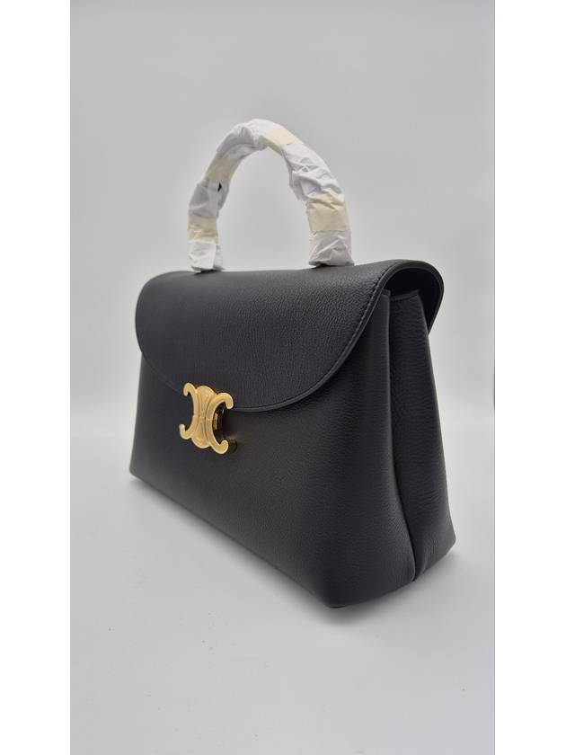 Medium Nino Supple Calfskin Cross Bag Black - CELINE - BALAAN 6