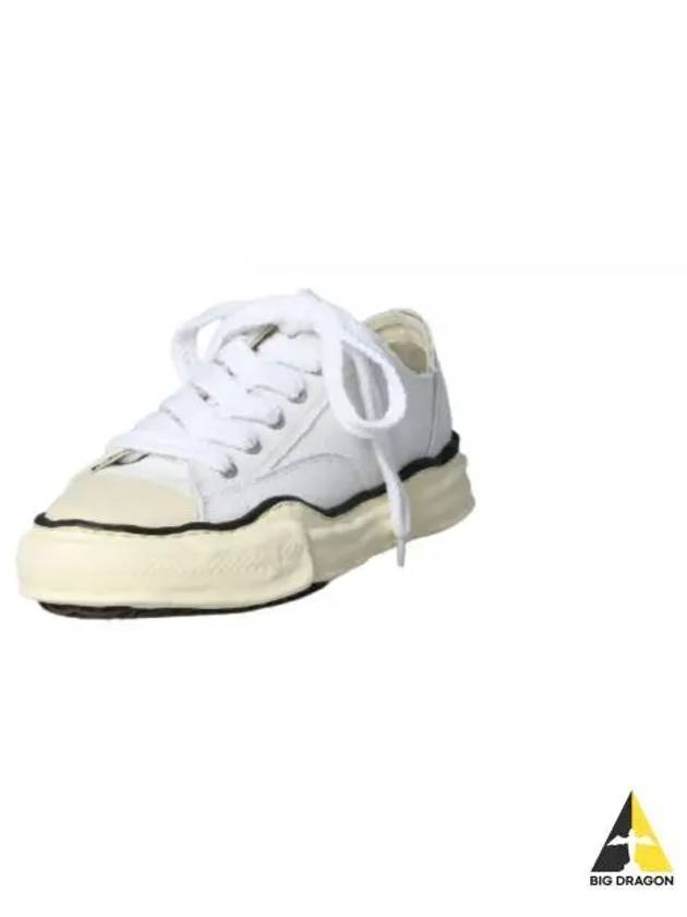 MAISON Peterson OG sole canvas low-top sneakers white - MIHARA YASUHIRO - BALAAN 2