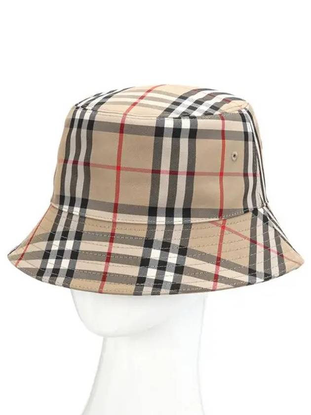 Vintage Check Technical Bucket Hat Beige - BURBERRY - BALAAN 2