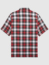 Tartan Short Sleeves Shirt With Nylon Pocket - NEIL BARRETT - BALAAN 5