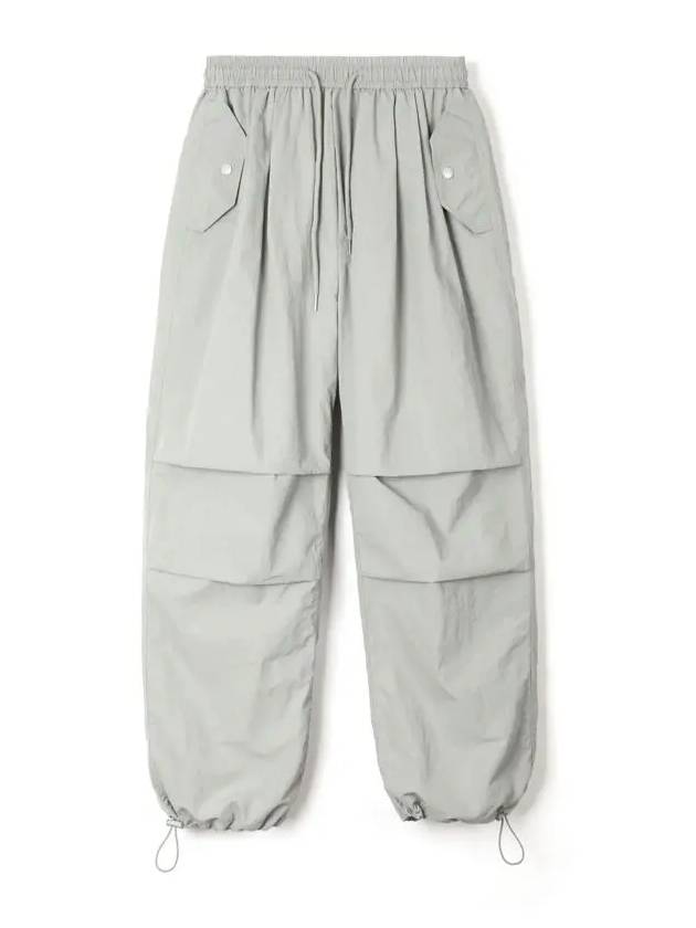 Tasran two-tuck pocket parachute pants_gray - INDUST - BALAAN 6