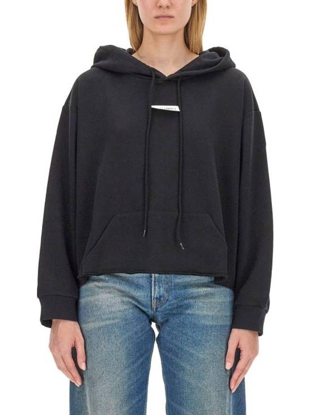 Numbering Logo Hoodie Black - MAISON MARGIELA - BALAAN 4