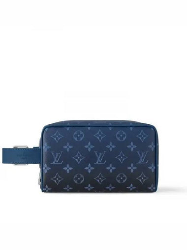 Locker Dopp Kit Pouch Blue - LOUIS VUITTON - BALAAN 1