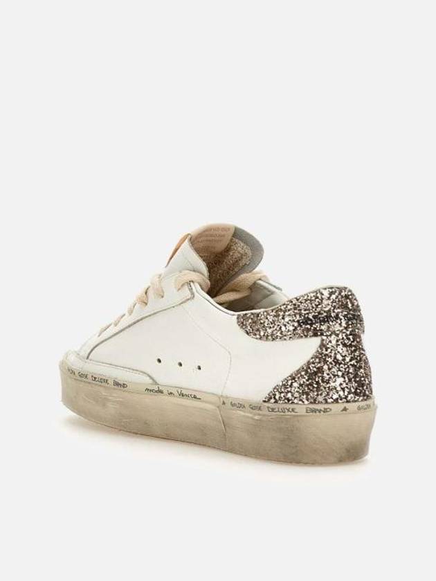 High Pink Star Glitter Low Top Sneakers White - GOLDEN GOOSE - BALAAN 4