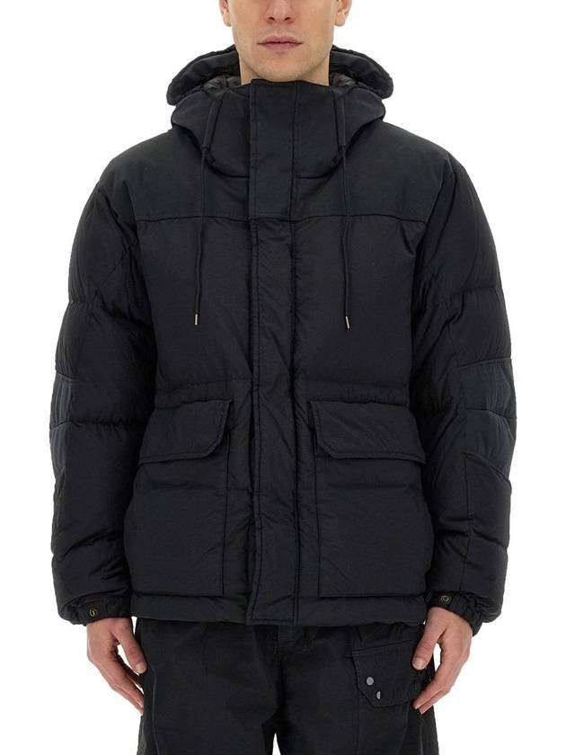 Vail Combo Hooded Down Jacket Black - TEN C - BALAAN 2