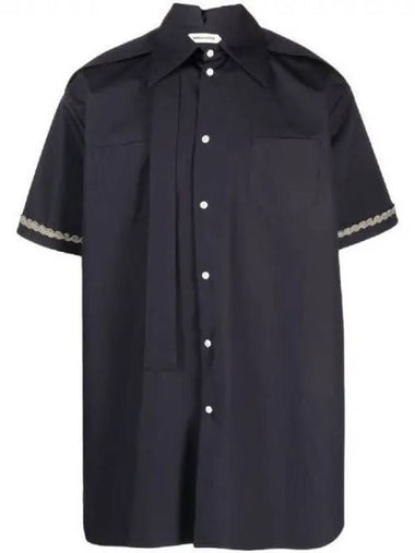 Namacheko SEBER Sleeve Embroidered Poplin Shirt - NAMACHEKO - BALAAN 1