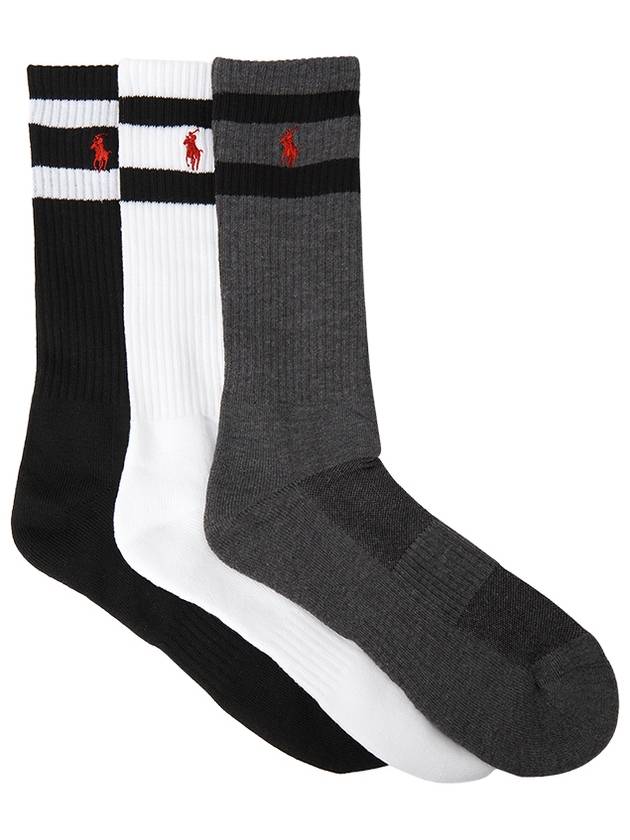 Classic Stripe Socks 3 Pack Set - POLO RALPH LAUREN - BALAAN 1