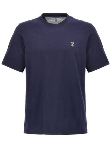 Brunello Cucinelli Logo T-Shirt - BRUNELLO CUCINELLI - BALAAN 1