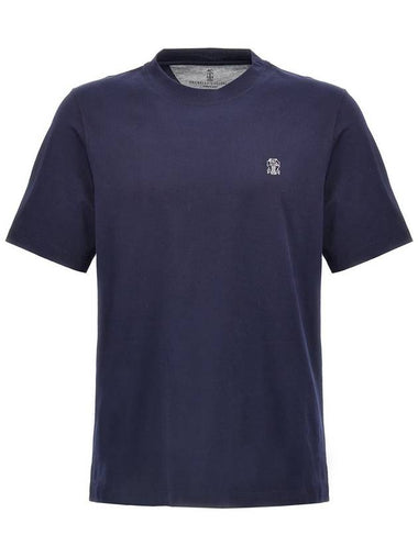 Brunello Cucinelli Logo T-Shirt - BRUNELLO CUCINELLI - BALAAN 1