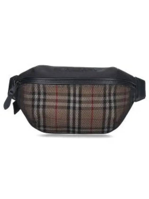 Sony Vintage Check Belt Bag Archive Beige - BURBERRY - BALAAN 2