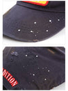 Dirty Painting Diss Ball Cap Black - DSQUARED2 - BALAAN 5