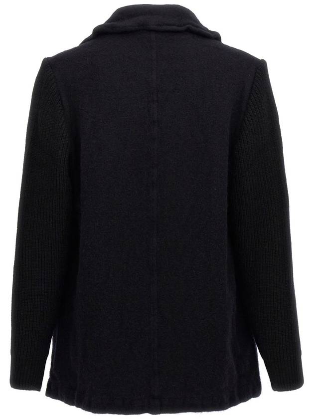 Comme Des Garçons Double-Breasted Wool Coat - COMME DES GARCONS - BALAAN 2