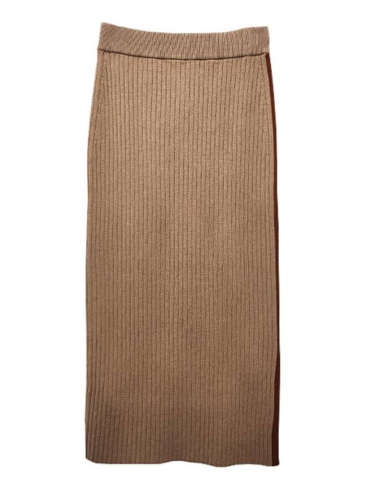 Studio ORAZIO Knit Skirt Camel (2363060233600 001) - MAX MARA - BALAAN 2