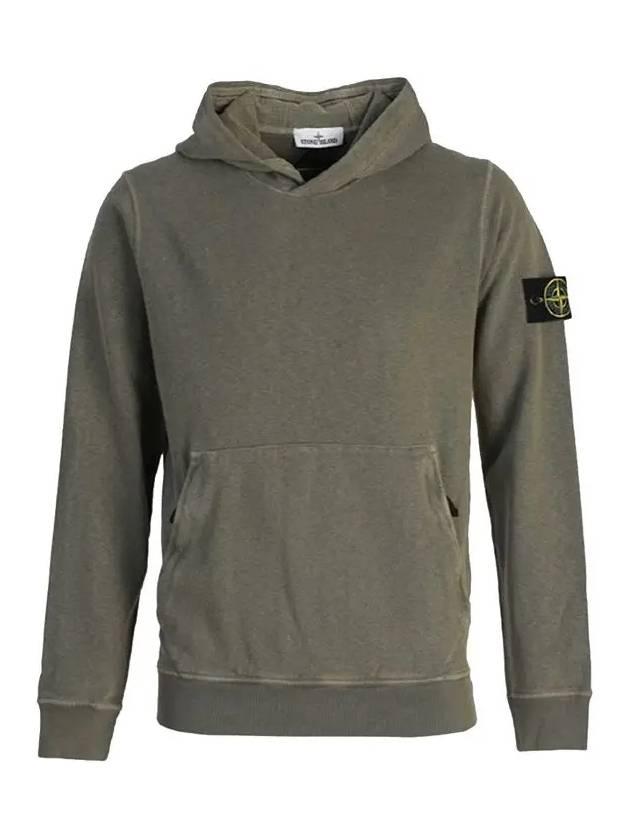 Wappen Patch Hoodie Green - STONE ISLAND - BALAAN 3