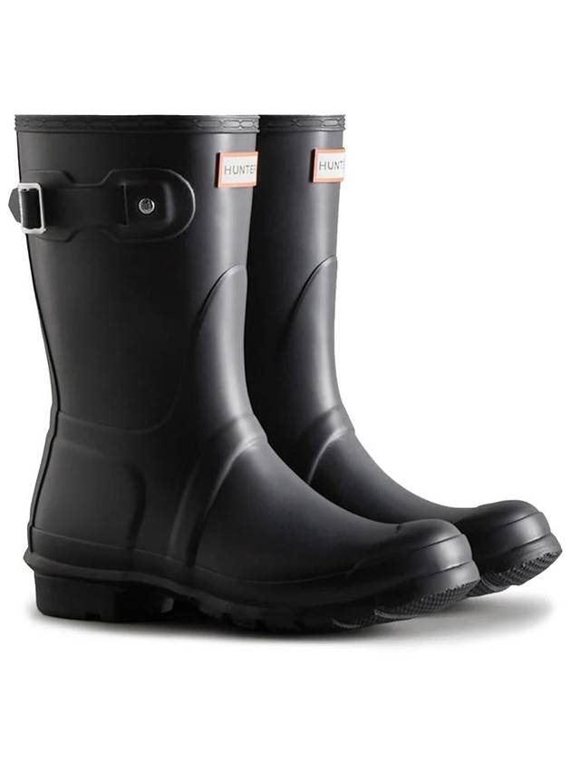 Original Matte Short Rain Boots Black - HUNTER - BALAAN 3