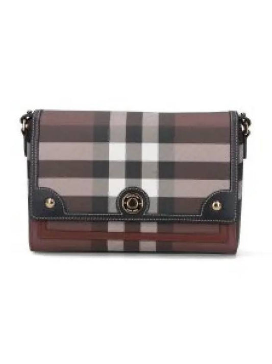 Note Shoulder Bag Dark Birch Brown - BURBERRY - BALAAN 2