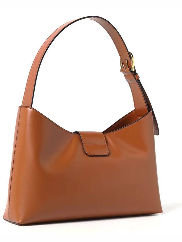 Trifolio Shoulder Bag Tan - SALVATORE FERRAGAMO - BALAAN 3