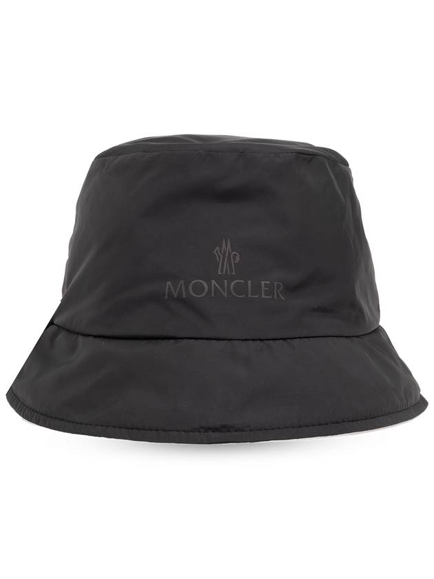 embossed bucket hat black - MONCLER - BALAAN 6