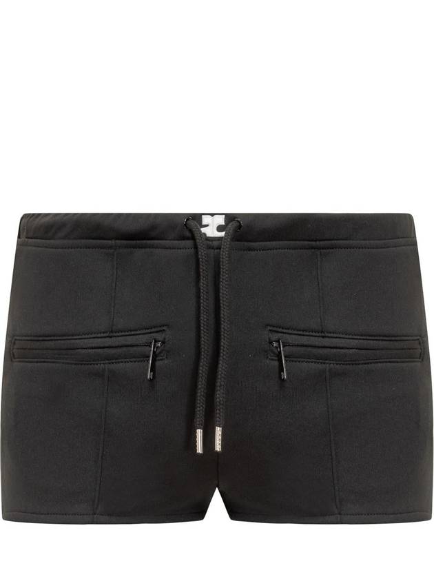 women s shorts jersey interlock mini - COURREGES - BALAAN 2