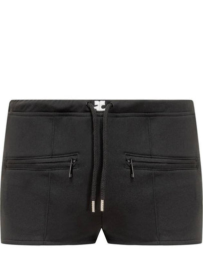 women s shorts jersey interlock mini - COURREGES - BALAAN 2