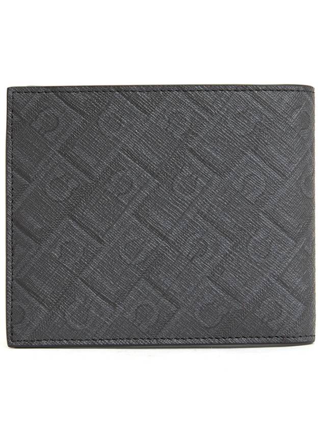 Monogram Half Wallet Nero - SALVATORE FERRAGAMO - BALAAN 3