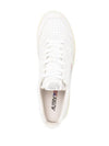 Medalist Goatskin Low Top Sneakers White - AUTRY - BALAAN 5