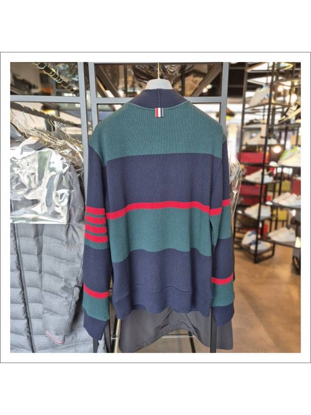 Sweater MJT406AJ0105 309 BLUE - THOM BROWNE - BALAAN 6