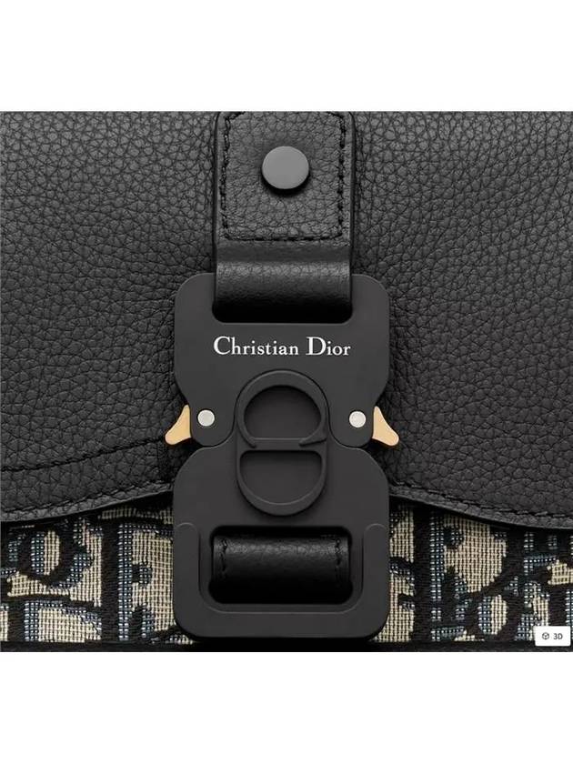 Gallop Mini Oblique Sling Bag Black - DIOR - BALAAN 7