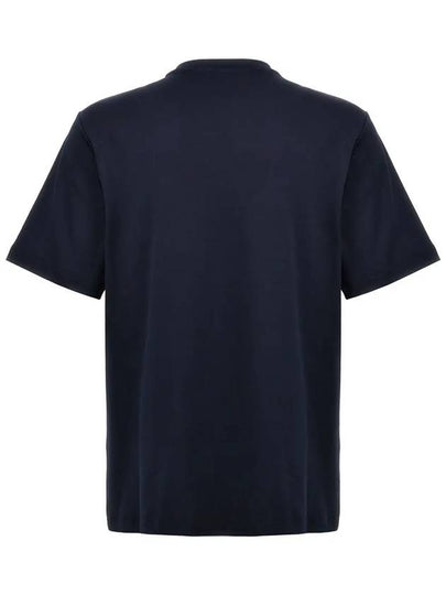 R26JRS124002651 Logo Navy Short Sleeve TShirt - BERLUTI - BALAAN 2