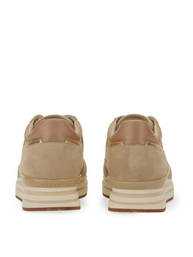 Women's H483 Low Top Sneakers Beige - HOGAN - BALAAN 3