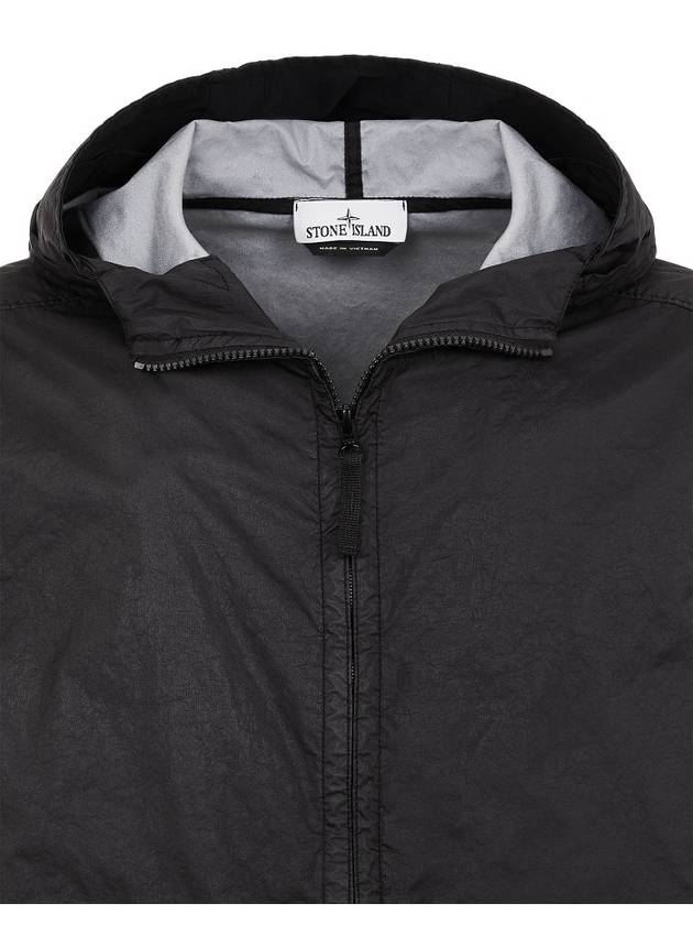 Membrana 3L TC Hooded Jacket Black - STONE ISLAND - BALAAN 4