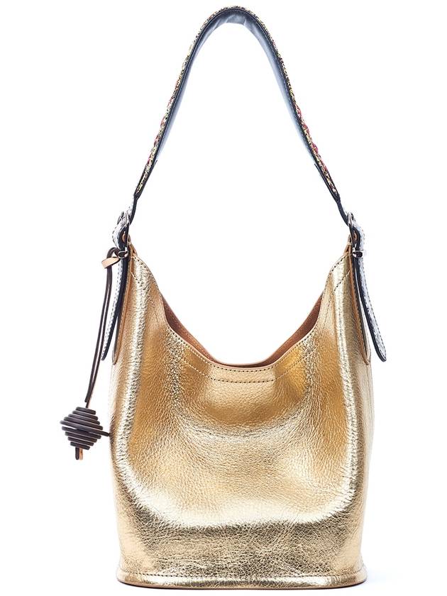 Sienna Hobo Shoulder Bag Butter Gold - DONIRAY - BALAAN 1