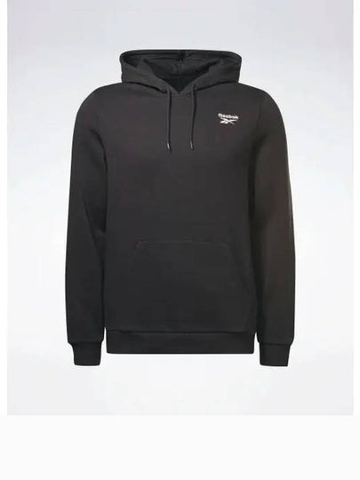 Small Vector Brushed Hoodie Black HG4448 - REEBOK - BALAAN 2