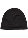 Standard Toque Patch Beanie Black - CANADA GOOSE - BALAAN 3