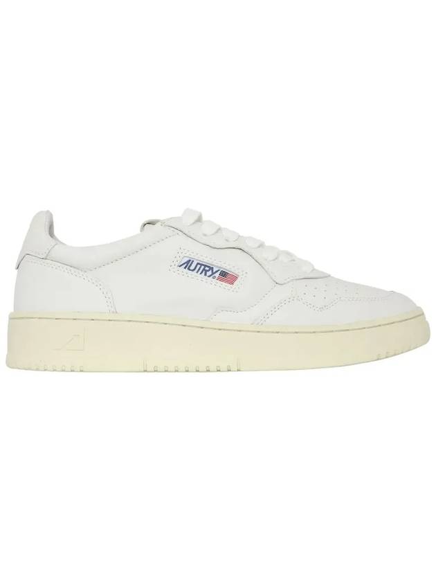 Medalist Goatskin Low Top Sneakers White - AUTRY - BALAAN 3