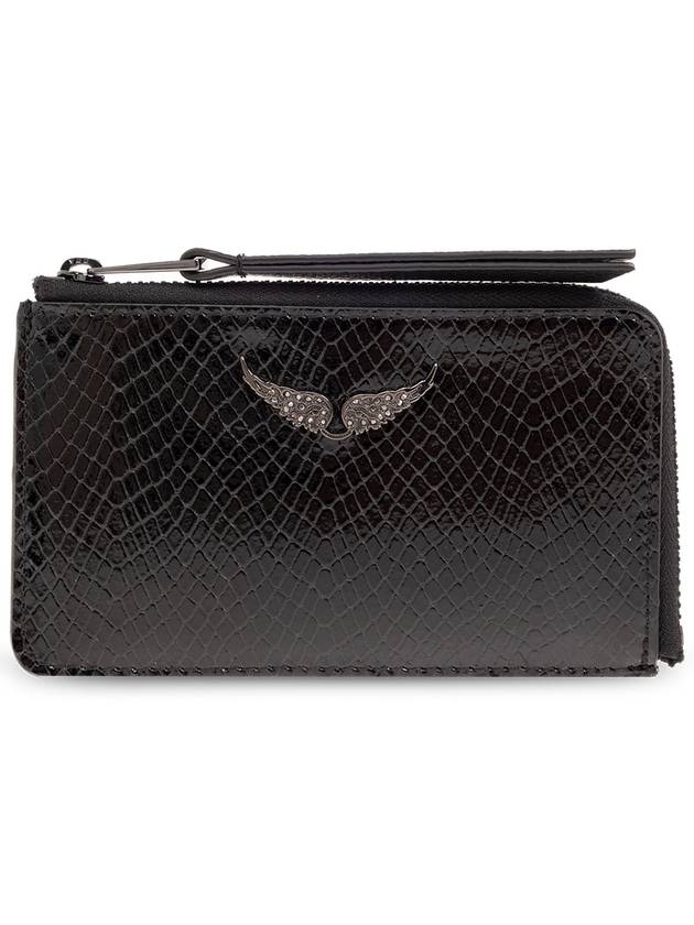 Glossy Python Effect Card Holder LWSG01197 - ZADIG & VOLTAIRE - BALAAN 2