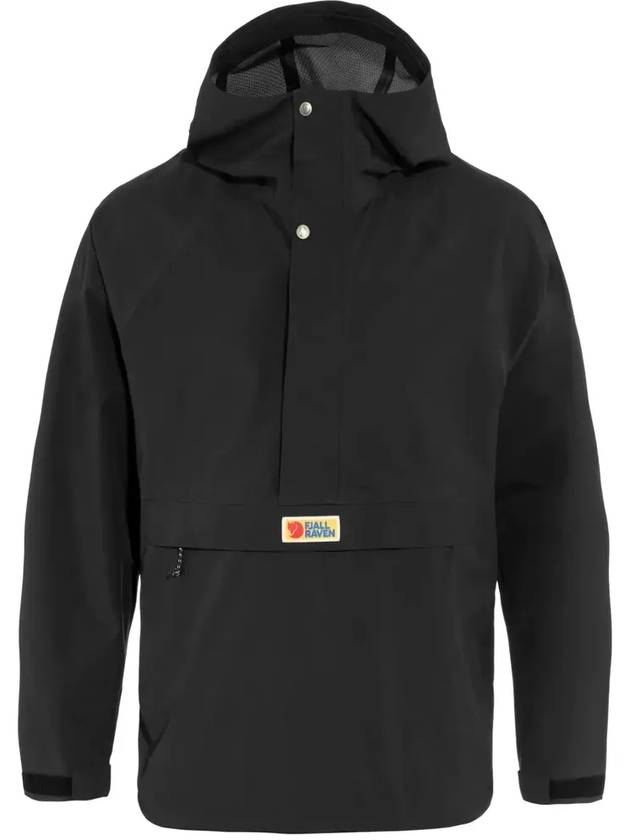 Men's Vardag Hydratic Anorak Black - FJALL RAVEN - BALAAN 1