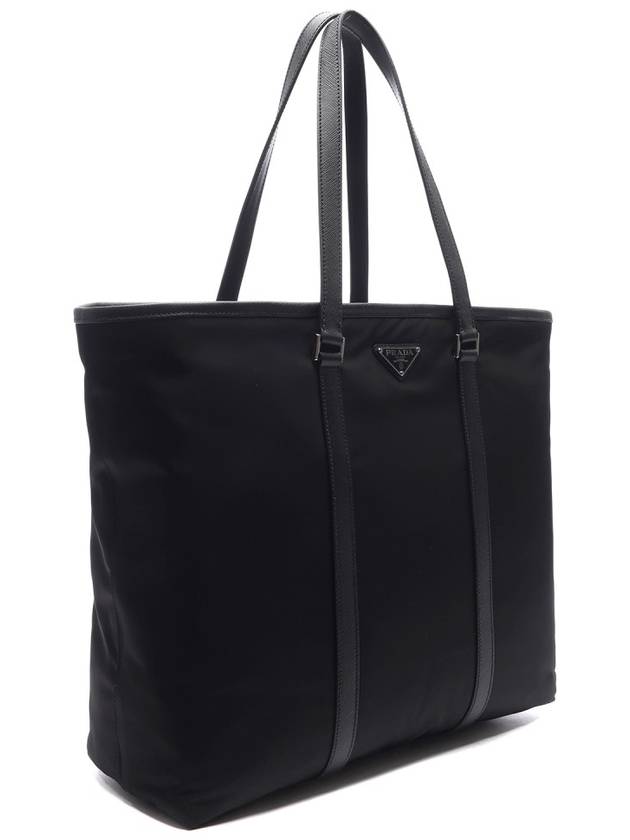 Re-Nylon Saffiano Tote Bag Black - PRADA - BALAAN 4