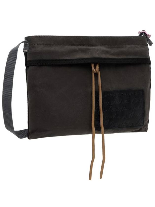 Andemer Wax Cross Bag Dark Grey - ACNE STUDIOS - BALAAN 3