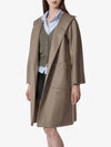 Lilia Single Coat Brown - MAX MARA - BALAAN 2