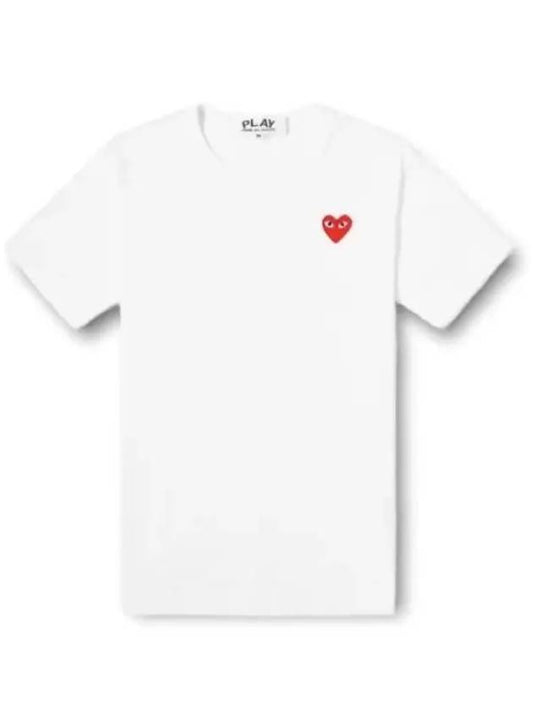 Logo Wappen Short Sleeve T-Shirt P1 T107 2 White - COMME DES GARCONS - BALAAN 2