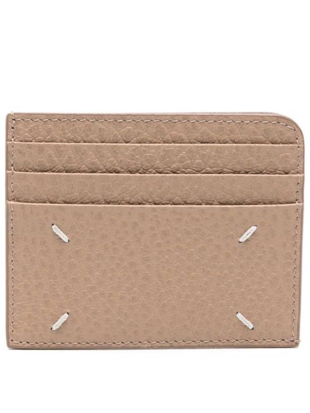 Stitch Card Wallet Beige - MAISON MARGIELA - BALAAN 1