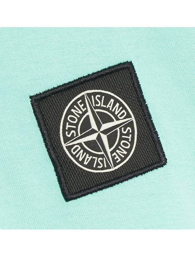 Logo Patch Short Sleeve T-Shirt Mint - STONE ISLAND - BALAAN.