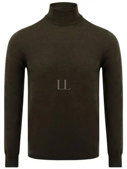 Lyd Merino Wool Turtleneck Forest Green - J.LINDEBERG - BALAAN 2