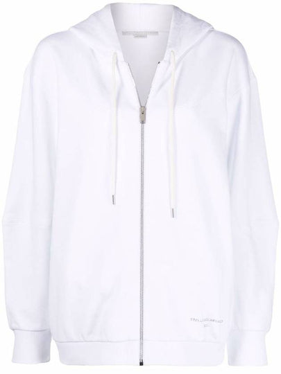 logo decorated drawstring hoodie 604199SPW32 - STELLA MCCARTNEY - BALAAN 2